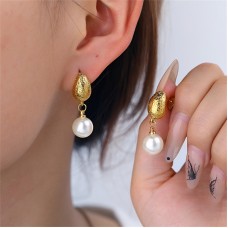 E01199G Women Stainless Steel Earring 