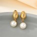 E01199G Women Stainless Steel Earring 