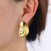 E01201G Women Stainless Steel Earring 