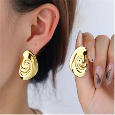 E01201G Women Stainless Steel Earring 