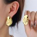 E01201G Women Stainless Steel Earring 