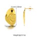 E01201G Women Stainless Steel Earring 