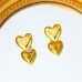 E01203G Women Stainless Steel Heart Earring 